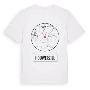 Houwerzijl t-shirt – ekologisk bomull t-shirt från Pinshirt
