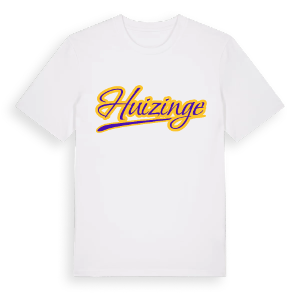 Huizinge baseball t-shirt – ekologisk bomull t-shirt från Pinshirt