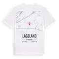 Lageland karta t-shirt