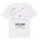 Lageland karta t-shirt
