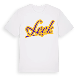 Leek baseball t-shirt – ekologisk bomull t-shirt från Pinshirt