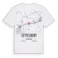 Lettelbert karta t-shirt