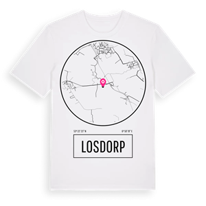 Losdorp t-shirt – ekologisk bomull t-shirt från Pinshirt