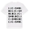 Lucaswolde ordlek t-shirt