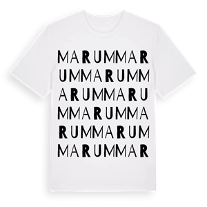 Marum ordlek t-shirt – ekologisk bomull t-shirt från Pinshirt