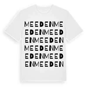 Meeden ordlek t-shirt – ekologisk bomull t-shirt från Pinshirt