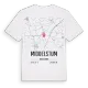 Middelstum karta t-shirt