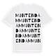 Muntendam ordlek t-shirt