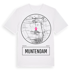 Muntendam t-shirt – ekologisk bomull t-shirt från Pinshirt