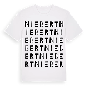 Niebert ordlek t-shirt – ekologisk bomull t-shirt från Pinshirt