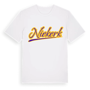 Niekerk baseball t-shirt – ekologisk bomull t-shirt från Pinshirt