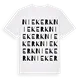 Niekerk ordlek t-shirt