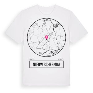 Nieuw Scheemda t-shirt – ekologisk bomull t-shirt från Pinshirt