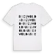 Nieuwolda ordlek t-shirt