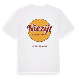 Niezijl cirkel t-shirt – ekologisk bomull t-shirt från Pinshirt