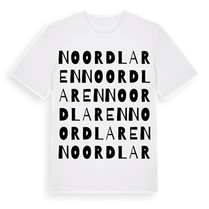 Noordlaren ordlek t-shirt – ekologisk bomull t-shirt från Pinshirt