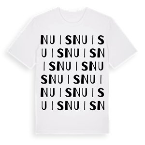 Nuis ordlek t-shirt – ekologisk bomull t-shirt från Pinshirt