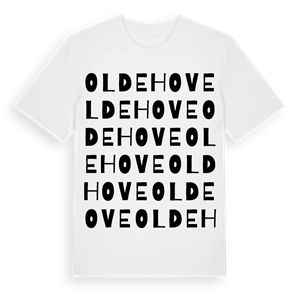 Oldehove ordlek t-shirt – ekologisk bomull t-shirt från Pinshirt