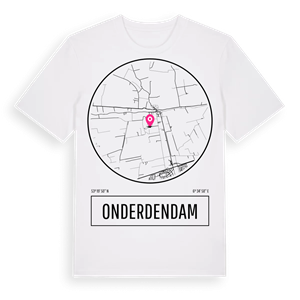 Onderdendam t-shirt – ekologisk bomull t-shirt från Pinshirt