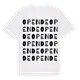 Opende ordlek t-shirt