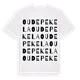 Oude Pekela ordlek t-shirt
