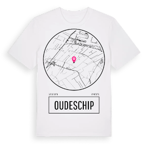 Oudeschip t-shirt – ekologisk bomull t-shirt från Pinshirt