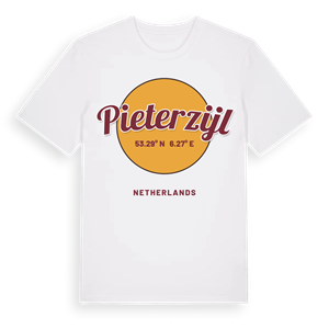 Pieterzijl cirkel t-shirt – ekologisk bomull t-shirt från Pinshirt