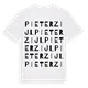Pieterzijl ordlek t-shirt