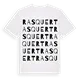 Rasquert ordlek t-shirt