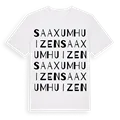 Saaxumhuizen ordlek t-shirt