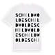 Schildwolde ordlek t-shirt