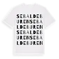 Sebaldeburen ordlek t-shirt