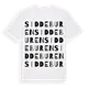 Siddeburen ordlek t-shirt