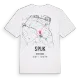 Spijk karta t-shirt