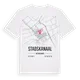 Stadskanaal karta t-shirt