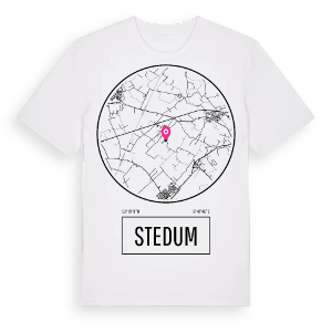 Stedum t-shirt – ekologisk bomull t-shirt från Pinshirt