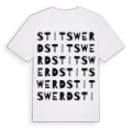 Stitswerd ordlek t-shirt