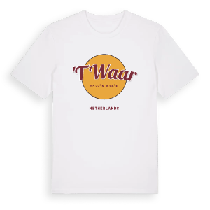 't Waar cirkel t-shirt – ekologisk bomull t-shirt från Pinshirt