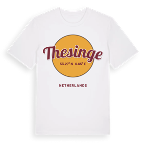 Thesinge cirkel t-shirt – ekologisk bomull t-shirt från Pinshirt