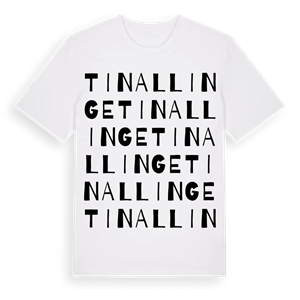 Tinallinge ordlek t-shirt – ekologisk bomull t-shirt från Pinshirt