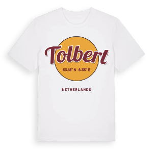 Tolbert cirkel t-shirt – ekologisk bomull t-shirt från Pinshirt