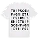 Tripscompagnie ordlek t-shirt