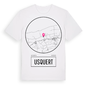 Usquert t-shirt – ekologisk bomull t-shirt från Pinshirt