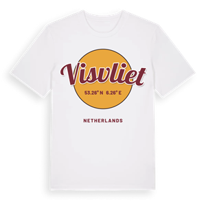 Visvliet cirkel t-shirt – ekologisk bomull t-shirt från Pinshirt
