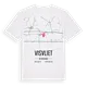 Visvliet karta t-shirt