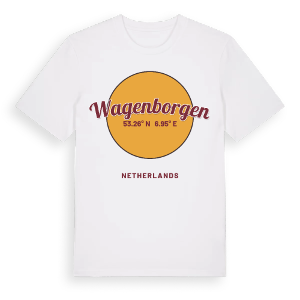 Wagenborgen cirkel t-shirt – ekologisk bomull t-shirt från Pinshirt