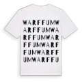 Warffum ordlek t-shirt