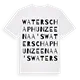 Waterschap Hunze en Aa's ordlek t-shirt