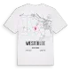 Westerlee karta t-shirt
