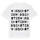 Winschoten ordlek t-shirt